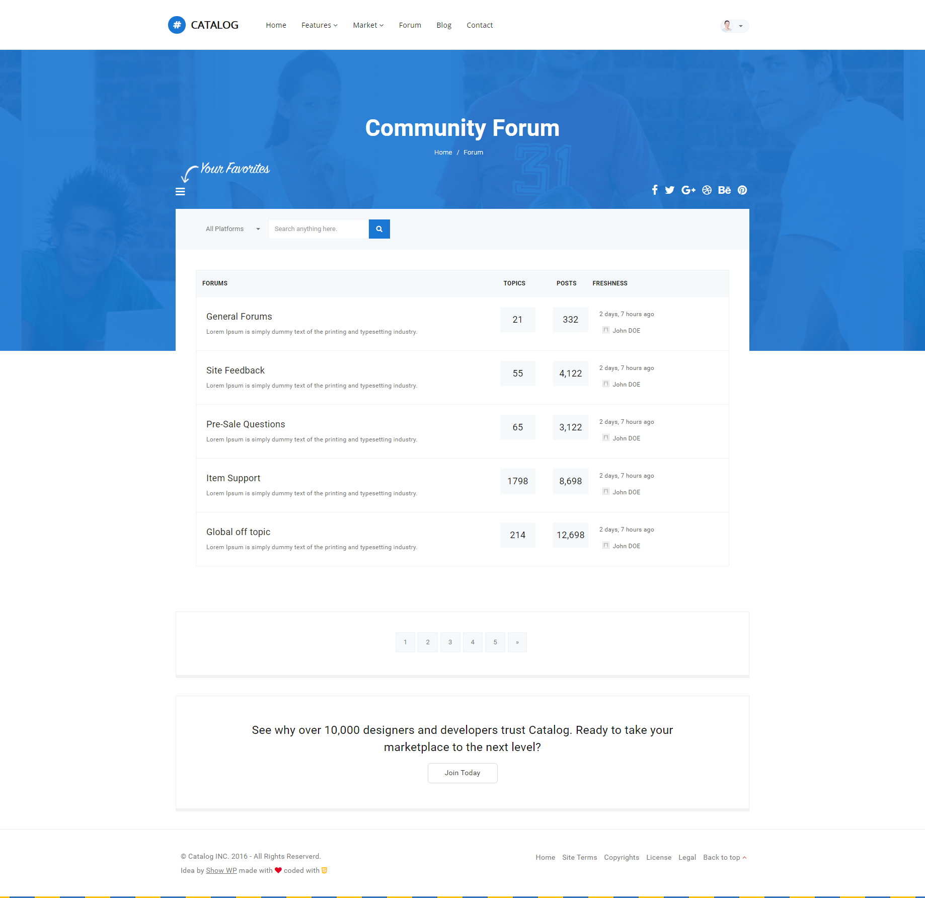 精美前端模版网站模版样式全套