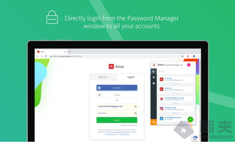 Chrome 插件之 Avira Password Manager Chrome 插件之 Avira Password Manager