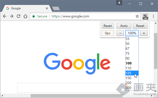 网页纯文本缩放工具插件 Zoom Page WE