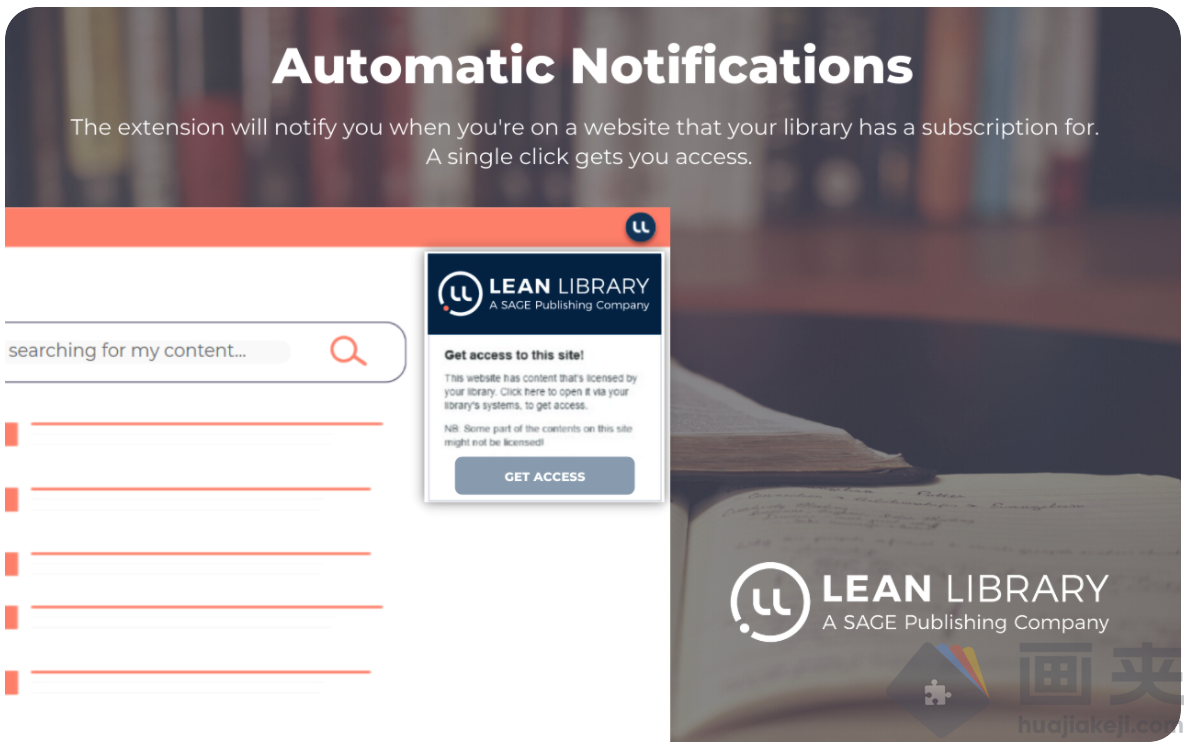 免费学术论文 Chrome 插件下载 -Library Access
