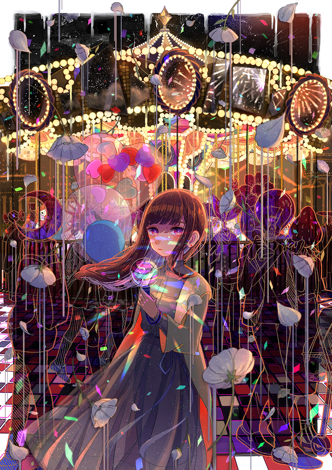 P 站画师 404 作品 手机动漫壁纸