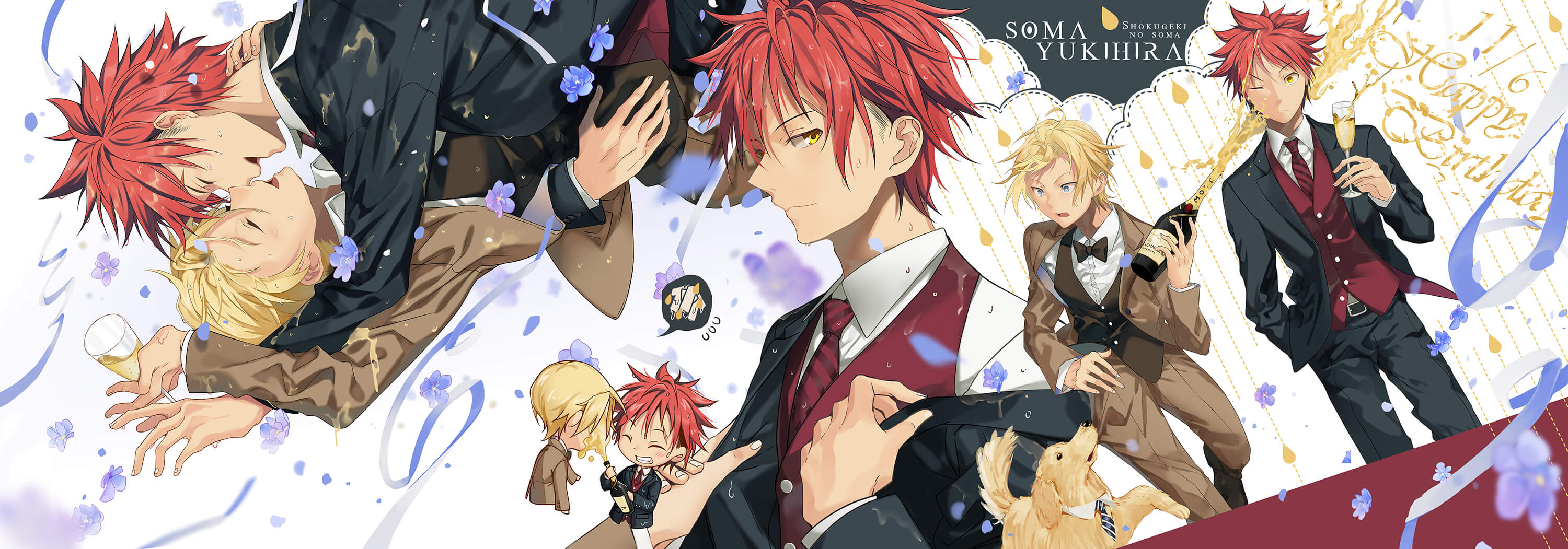 食戟之灵电脑壁纸 动漫壁纸 1080p