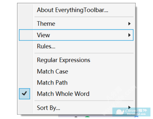 Everything Toolbar - Everything 桌面任务栏插件