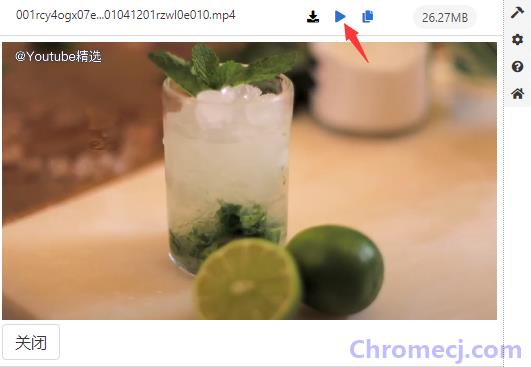 Chorme m3u8 转 mp4 下载器