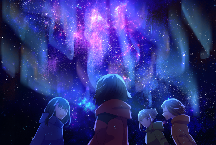 极光 电脑动漫壁纸