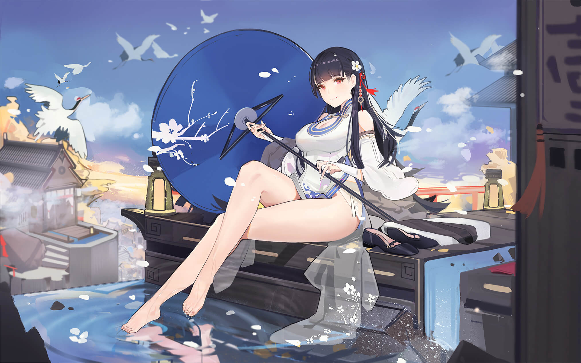 碧蓝航线壁纸 游戏电脑壁纸 pixiv 图