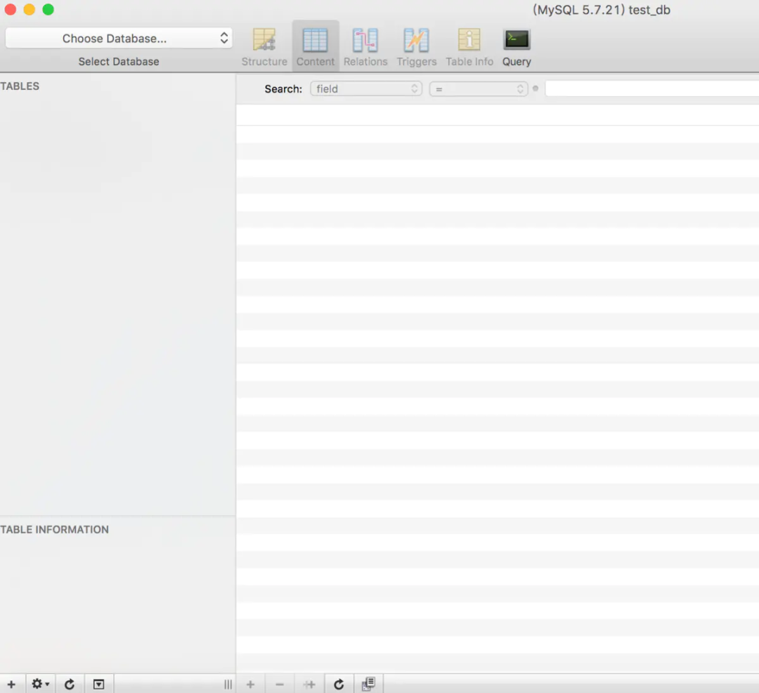 chorme MySQL 管理插件 -Sequel Pro