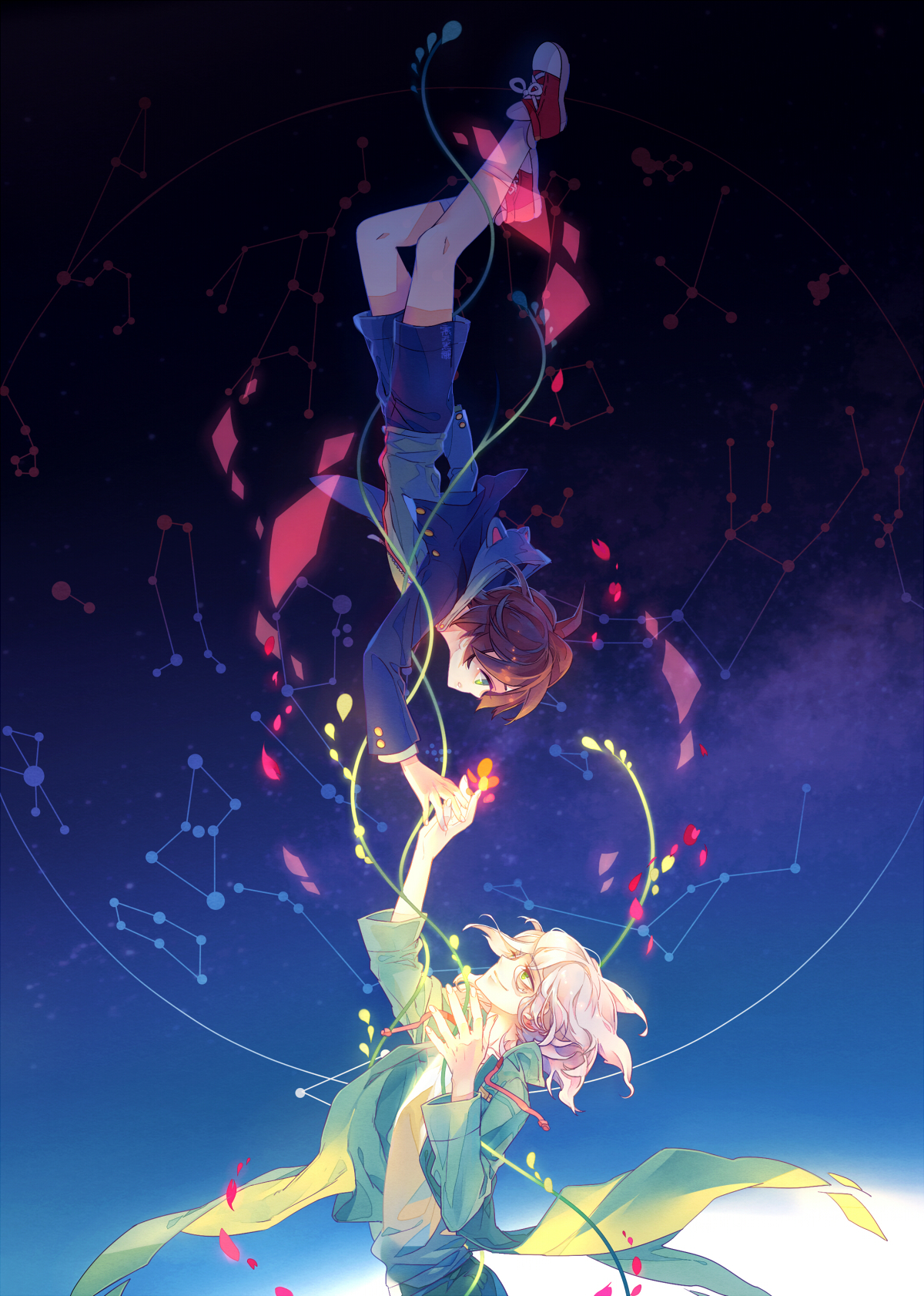 P 站画师黑糖 K 作品 手机动漫壁纸