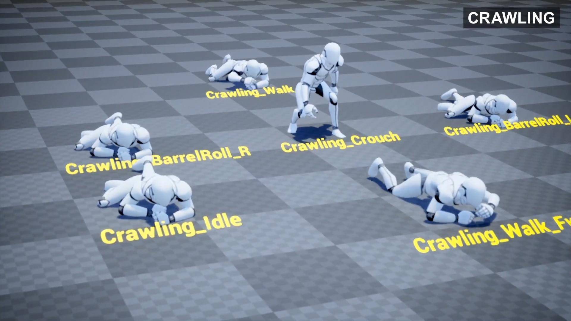 UE5 上万套动作资源下载