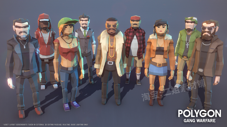 POLYGON – Gang Warfare Pack 帮派战争