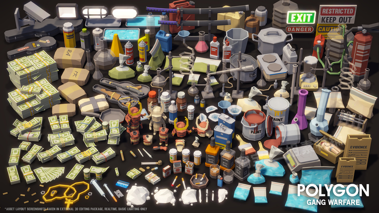 POLYGON – Gang Warfare Pack 帮派战争 