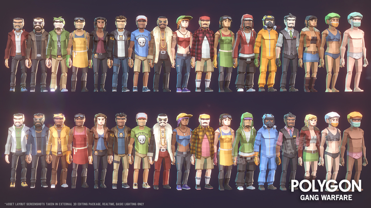 POLYGON – Gang Warfare Pack 帮派战争