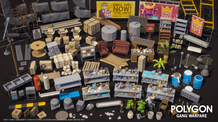 POLYGON – Gang Warfare Pack 帮派战争 