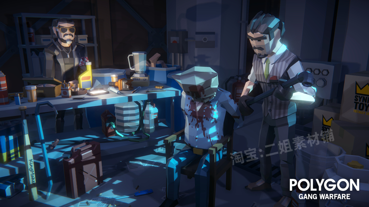 POLYGON – Gang Warfare Pack 帮派战争