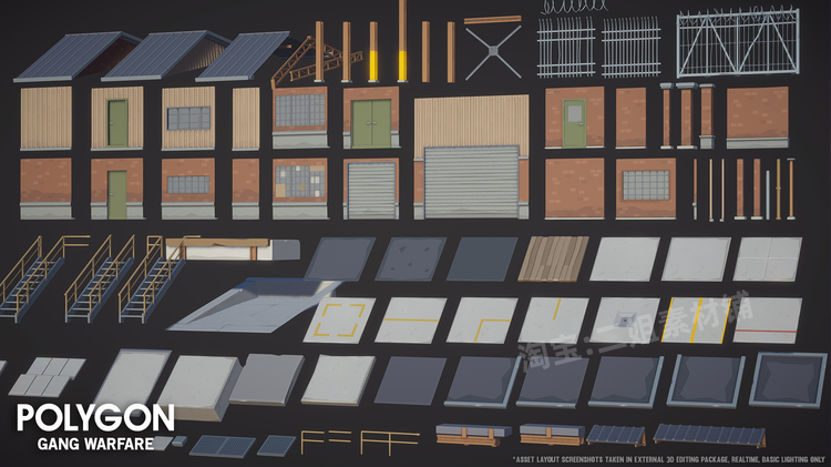 POLYGON – Gang Warfare Pack 帮派战争 POLYGON – Gang Warfare Pack 帮派战争
