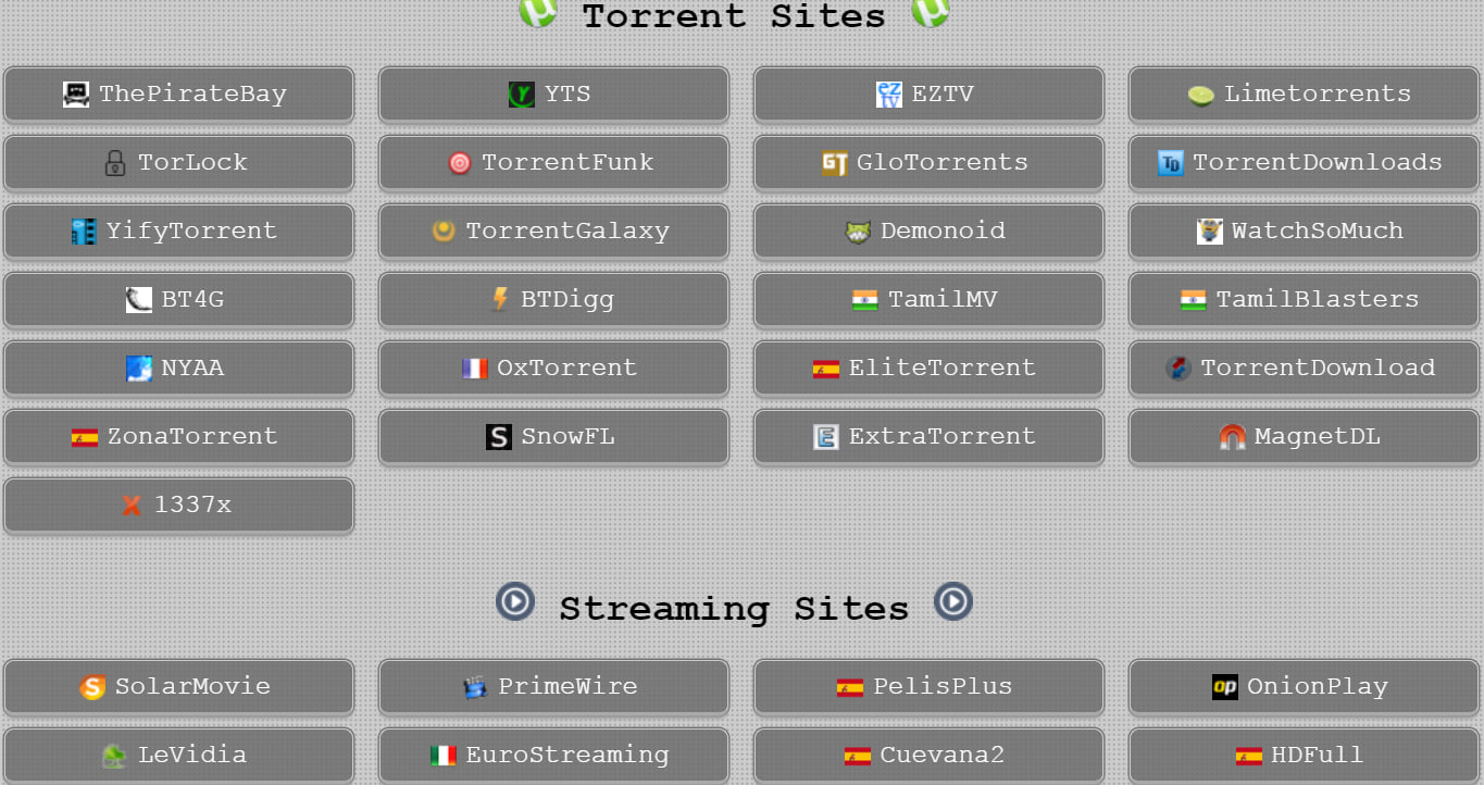 磁力网站导航网站 Unblockit