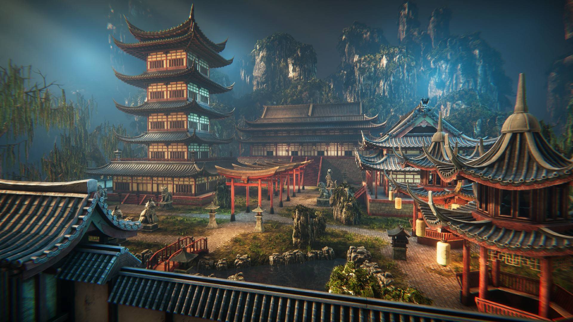 UE5/UE4 40 套中国风仙侠武侠场景