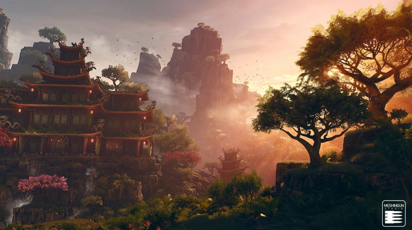 UE5/UE4 40 套中国风仙侠武侠场景