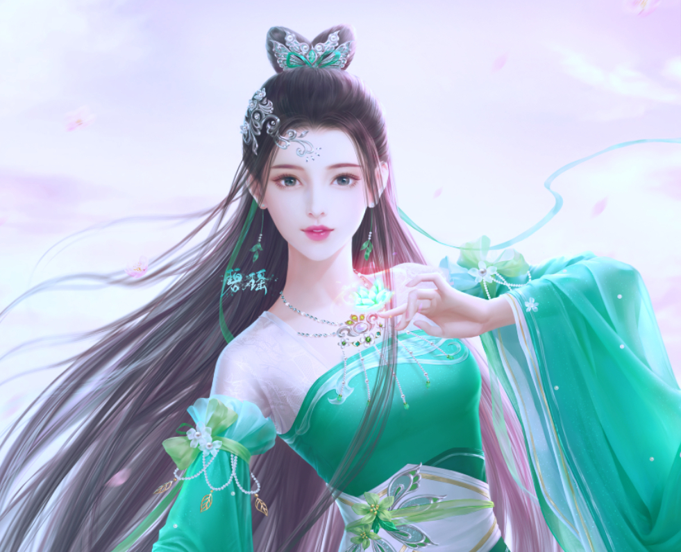 资源整合：54 张高清动漫古风图片素材下载 (碧瑶版)